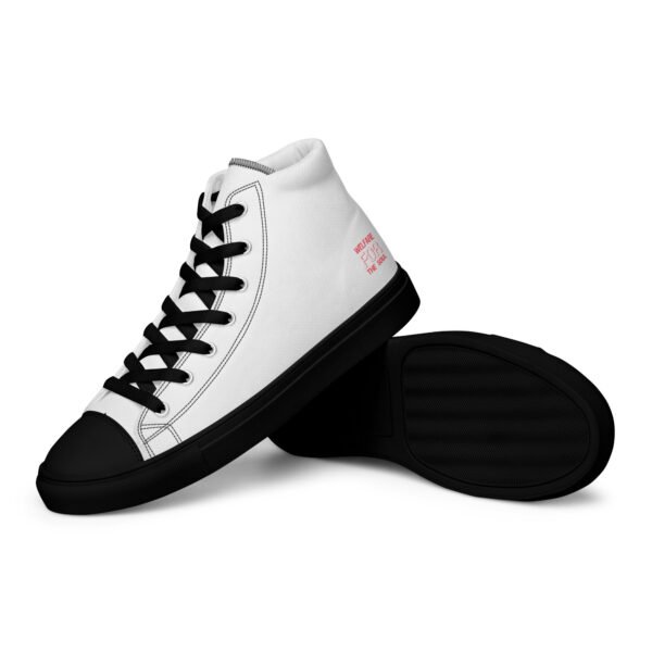 Men’s high top canvas shoes - Image 3
