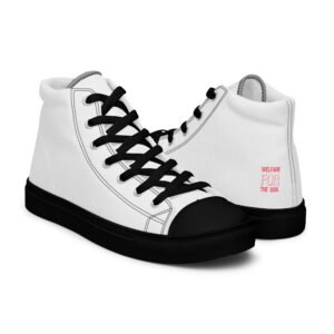 Men’s high top canvas shoes