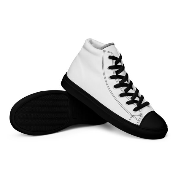 Men’s high top canvas shoes - Image 4