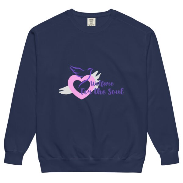 Unisex garment-dyed sweatshirt - Image 2
